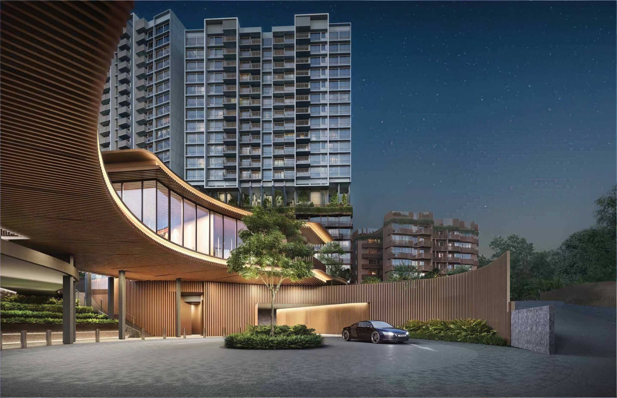 Residential Drop Off and Pick Up Point lentorcentral residence.sg