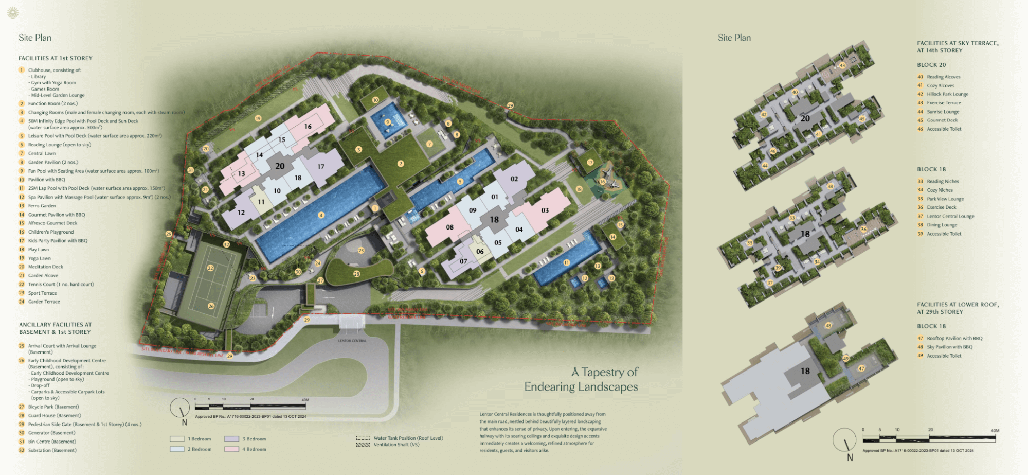 Lentor Central Residences %title% Site Plan Image